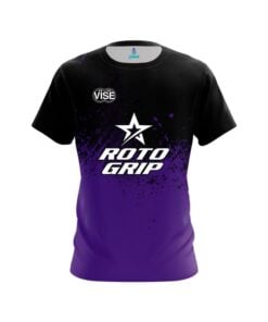 Roto Grip Ethan Fiore Purple Black Fade CoolWick Bowling Jersey