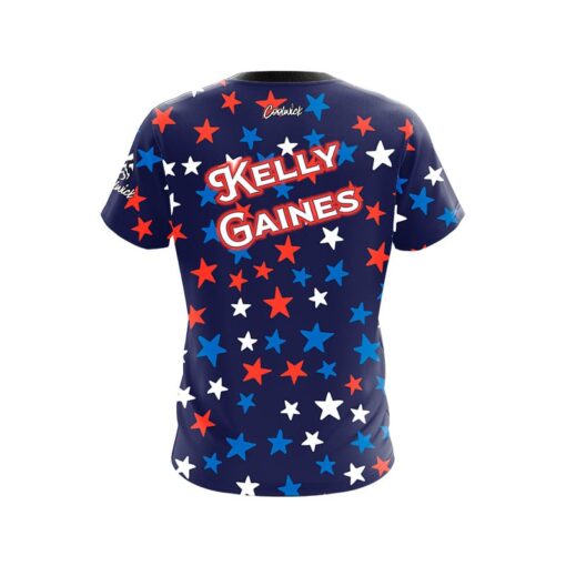 Roto Grip Kelly Gaines Americana CoolWick Bowling Jersey - Image 2