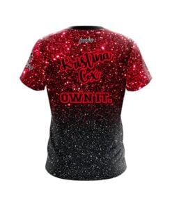 Alternative view of Roto Grip Kristina Cox Red Black Glitter CoolWick Bowling Jersey