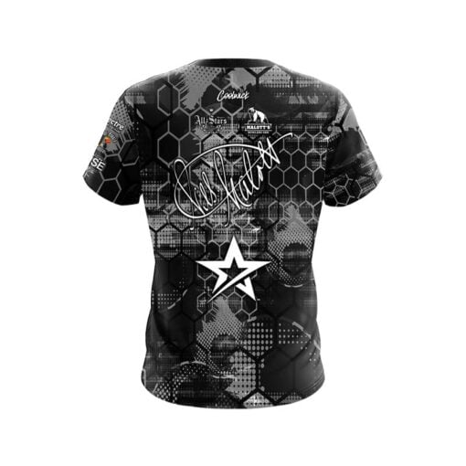 Roto Grip Wes Malott Blackout Honeycomb CoolWick Bowling Jersey - Image 2