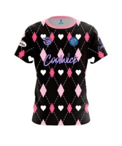 Signature Madison Beck Valentine's Day Argyle CoolWick Bowling Jersey