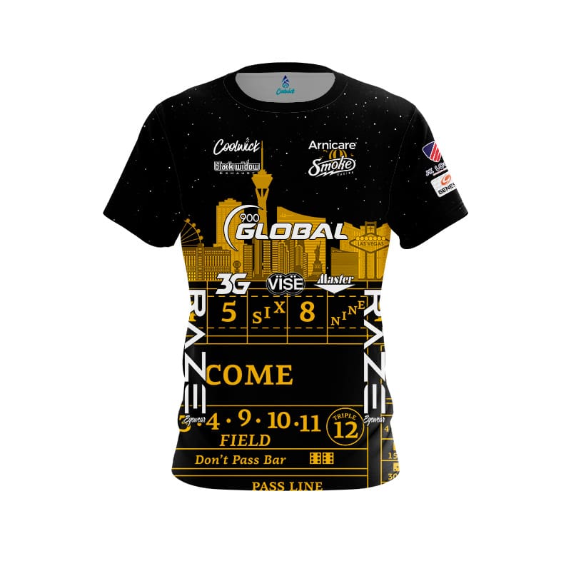 900 Global Sean Rash Vegas Skyline CoolWick Bowling Jersey