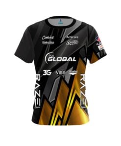 900 Global Sean Rash Gold Sport CoolWick Bowling Jersey
