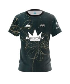 Brunswick Brianna Andrew Forest Gold CoolWick Bowling Jersey