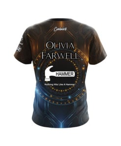 Alternative view of Hammer Olivia Farwell Blue Gold CPU CoolWick Bowling Jersey