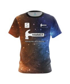 Hammer Olivia Farwell Blue Orange Galaxy CoolWick Bowling Jersey