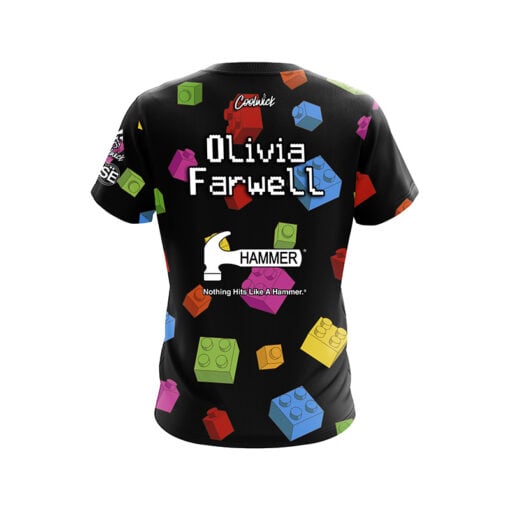 Hammer Olivia Farwell Bricks CoolWick Bowling Jersey - Image 2