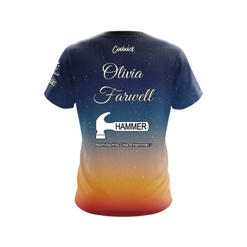Hammer Olivia Farwell Starry Night CoolWick Bowling Jersey - Image 2