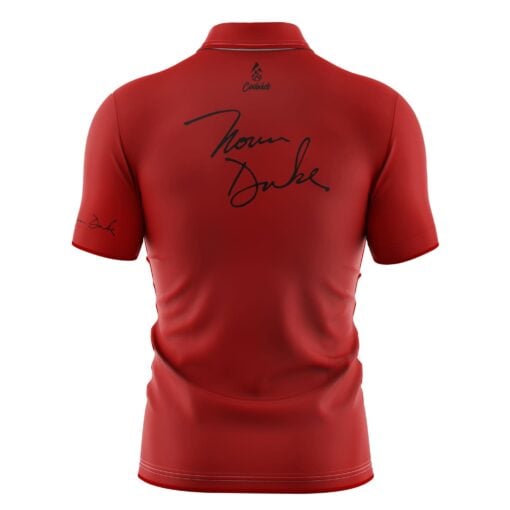 Storm Norm Duke Professional Line Red CoolWick Bowling Jersey - Image 2