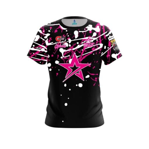 Roto Grip Anthony Simonsen Pink Posse CoolWick Bowling Jersey
