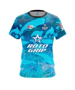 Roto Grip Crystal Elliott Aquamarine CoolWick Bowling Jersey