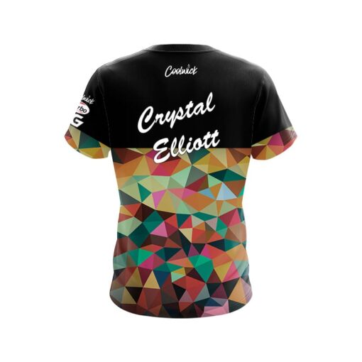 Roto Grip Crystal Elliott Polyblocks CoolWick Bowling Jersey - Image 2