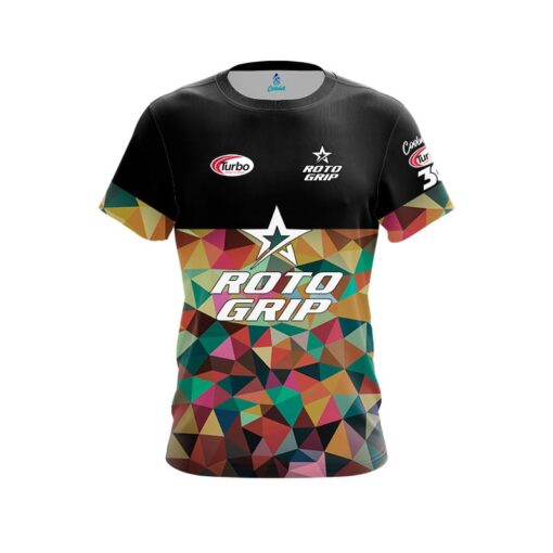 Roto Grip Crystal Elliott Polyblocks CoolWick Bowling Jersey