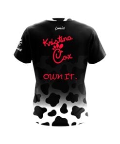 Alternative view of Roto Grip Kristina Cox Cow Print CoolWick Bowling Jersey