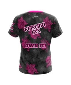 Alternative view of Roto Grip Kristina Cox Pink Mandala Effect CoolWick Bowling Jersey