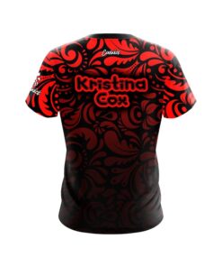 Alternative view of Roto Grip Kristina Cox Red Lace CoolWick Bowling Jersey