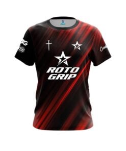Roto Grip Rick Mitchell Red Stripes CoolWick Bowling Jersey