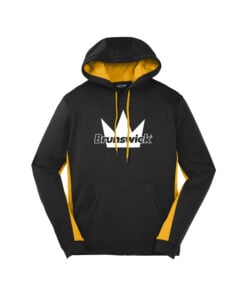 Brunswick Men's Sport-Wick Fleece Colorblock CoolWick Bowling Hoodie