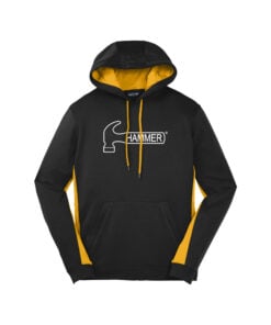 Hammer Men's Sport-Wick Fleece Colorblock CoolWick Bowling Hoodie