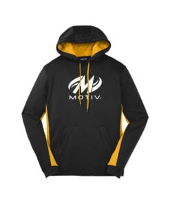 Motiv Men's Sport-Wick Fleece Colorblock CoolWick Bowling Hoodie