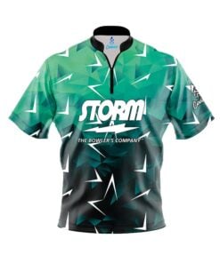 Storm Compete Quick Ship CoolWick Sash Zip Bowling Jersey