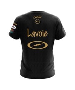 Alternative view of Storm Francois Lavoie Black Gold Skyline CoolWick Bowling Jersey
