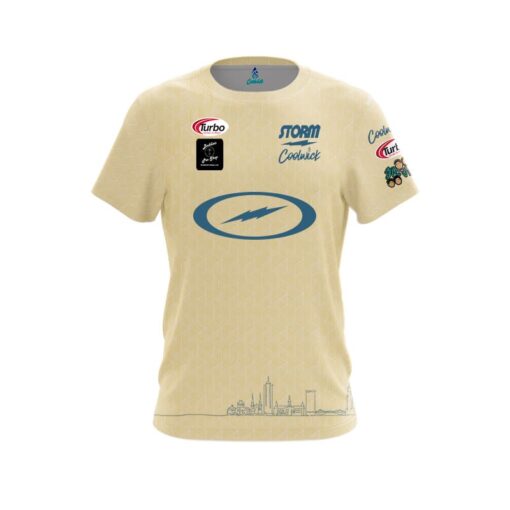 Storm Francois Lavoie Off White Skyline CoolWick Bowling Jersey