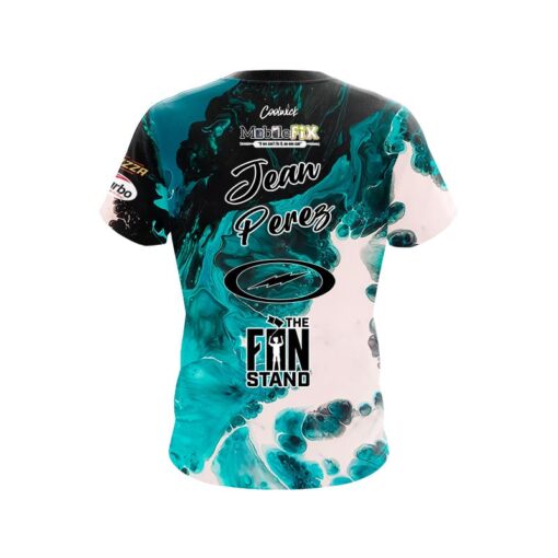 Storm Jean Perez Abstract Alley CoolWick Bowling Jersey - Image 2