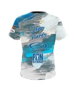 Alternative view of Storm Jean Perez Oil Paint CoolWick Bowling Jersey