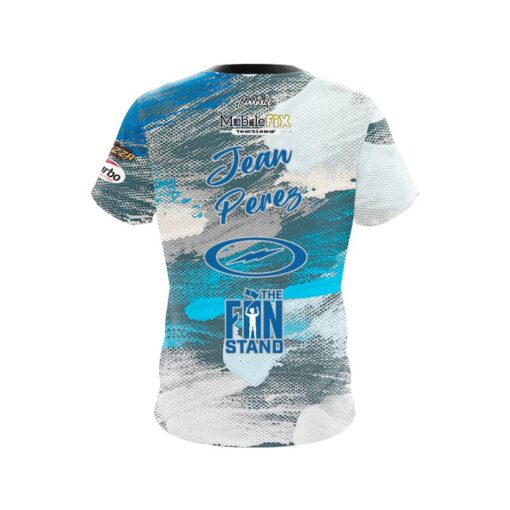 Storm Jean Perez Oil Paint CoolWick Bowling Jersey - Image 2