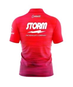 Alternative view of Storm Supersonic Quick Ship CoolWick Sash Zip Bowling Jersey