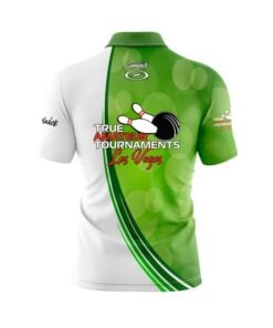 Alternative view of TAT True Amateur Tournament Green Flutter CoolWick Bowling Jersey