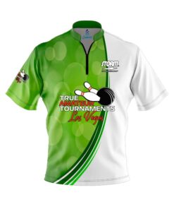 TAT True Amateur Tournament Green Flutter CoolWick Bowling Jersey