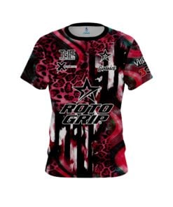 Stefanie Johnson Roto Grip Leopard Love CoolWick Bowling Jersey