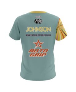 Alternative view of Stefanie Johnson Roto Grip Swirls CoolWick Bowling Jersey