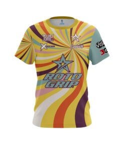 Stefanie Johnson Roto Grip Swirls CoolWick Bowling Jersey