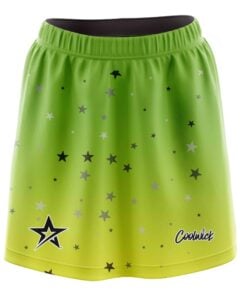 Stefanie Johnson Roto Grip Lemon Lime Universe CoolWick Bowling Skort