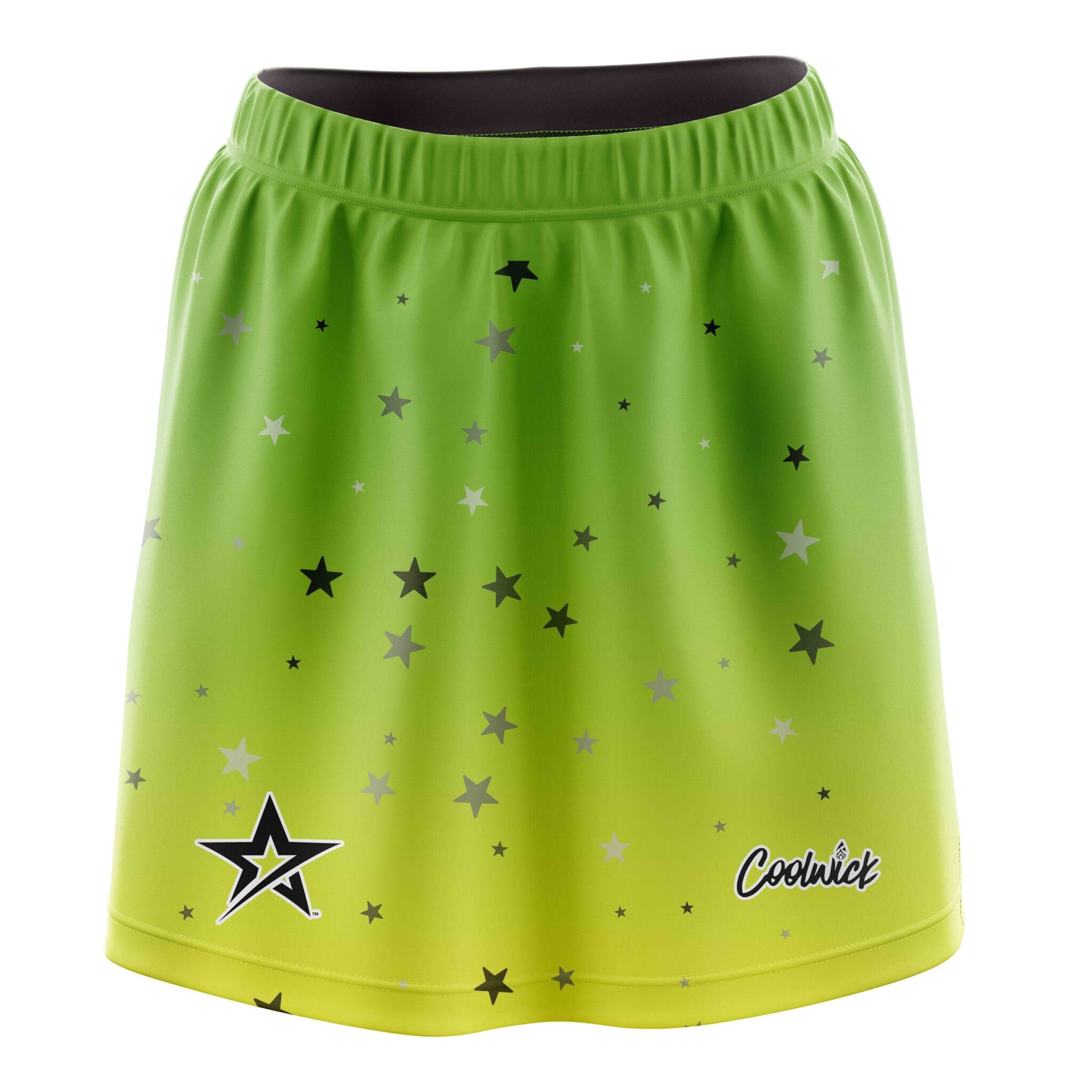 Stefanie Johnson Roto Grip Lemon Lime Universe CoolWick Bowling Skort