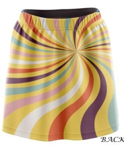 Alternative view of Stefanie Johnson Roto Grip Swirls CoolWick Bowling Skort