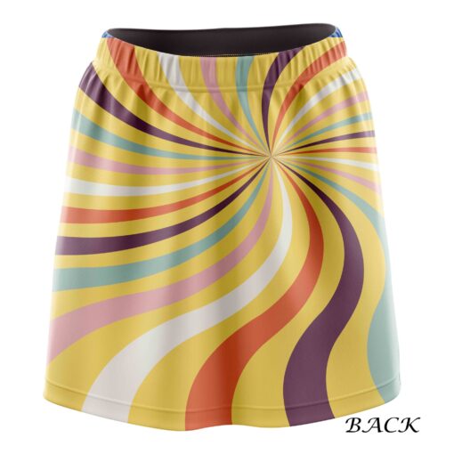Stefanie Johnson Roto Grip Swirls CoolWick Bowling Skort - Image 2