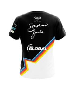 Alternative view of 900 Global Stephanie Zavala Fiesta CoolWick Bowling Jersey