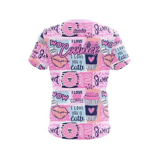 Brandy Adams Coffee Love CoolWick Bowling Jersey - Image 2