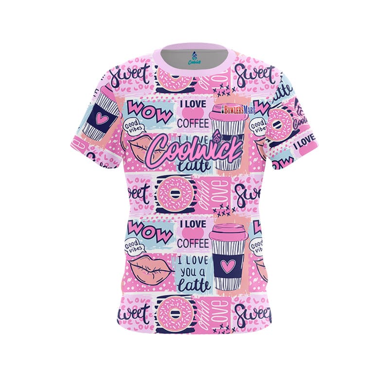 Brandy Adams Coffee Love CoolWick Bowling Jersey