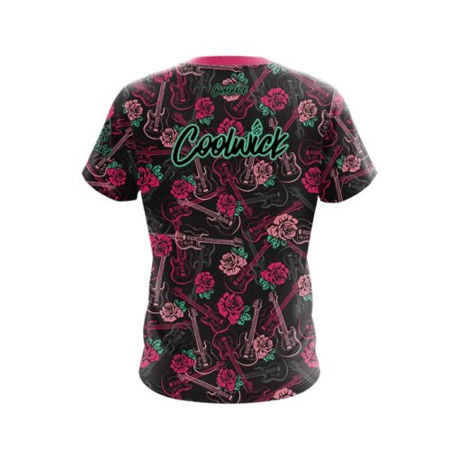 Brandy Adams Guitars and Roses CoolWick Bowling Jersey - Image 2