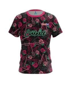 Brandy Adams Guitars and Roses CoolWick Bowling Jersey
