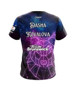 Alternative view of Brunswick Dasha Kovalova Deer Wolf CoolWick Bowling Jersey