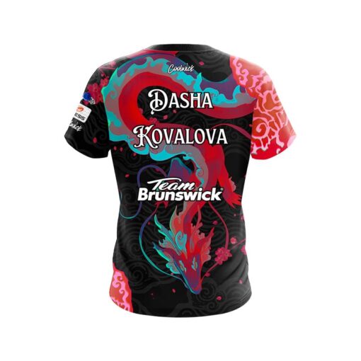 Brunswick Dasha Kovalova Year of the Dragon CoolWick Bowling Jersey - Image 2