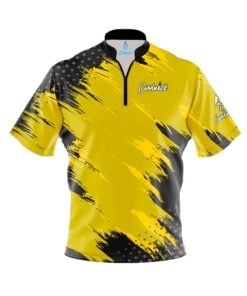CoolWick Elite Yellow Maverick Sash Zip Jersey