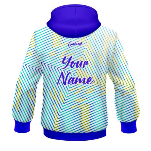 CoolWick Elite White Yellow Blue Fixation Hoodie - Image 2