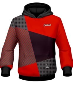 CoolWick Elite Red Complexity Hoodie